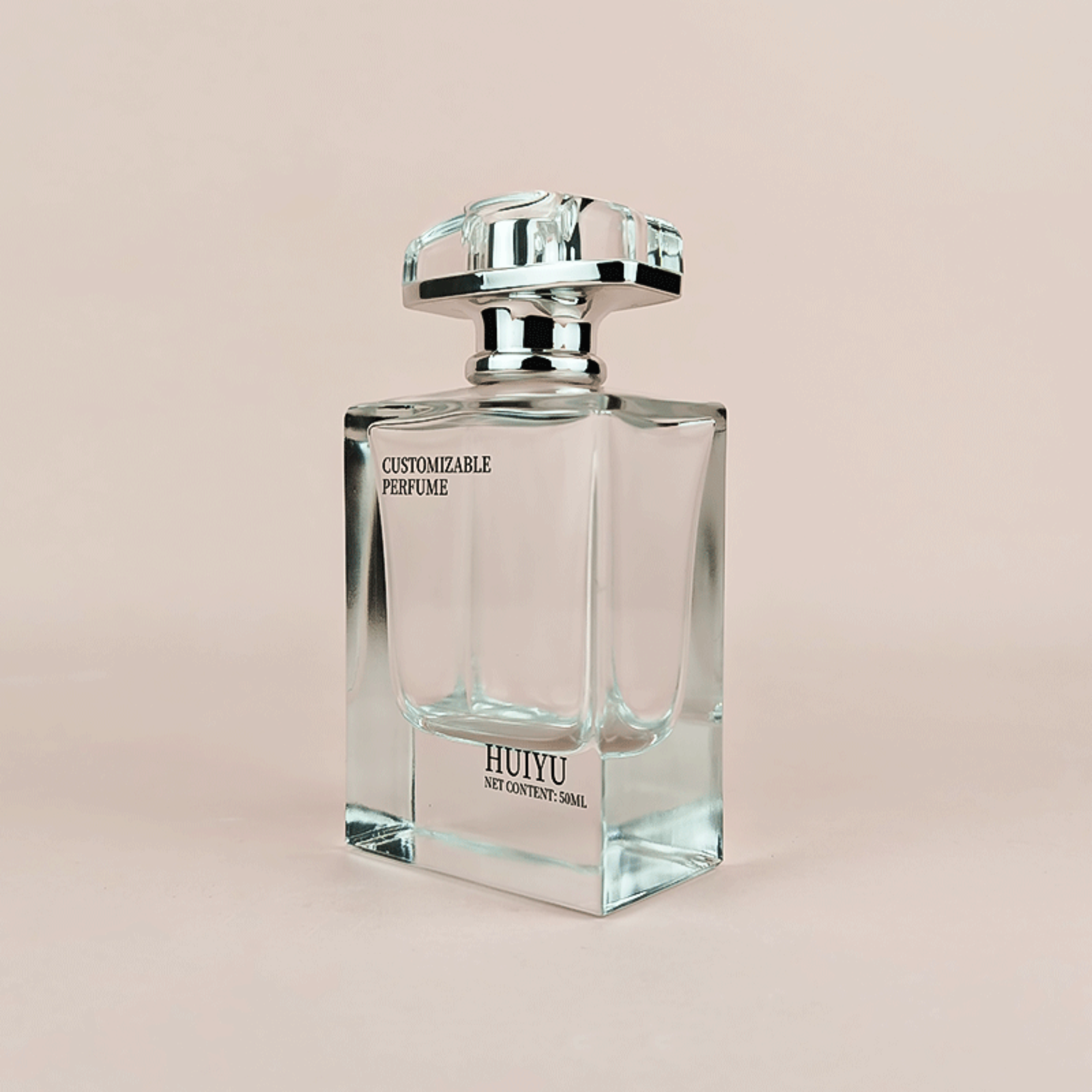 Beliebt Maßgeschneidert Parfum In Klarem Quadratischem Flakon HY-P322