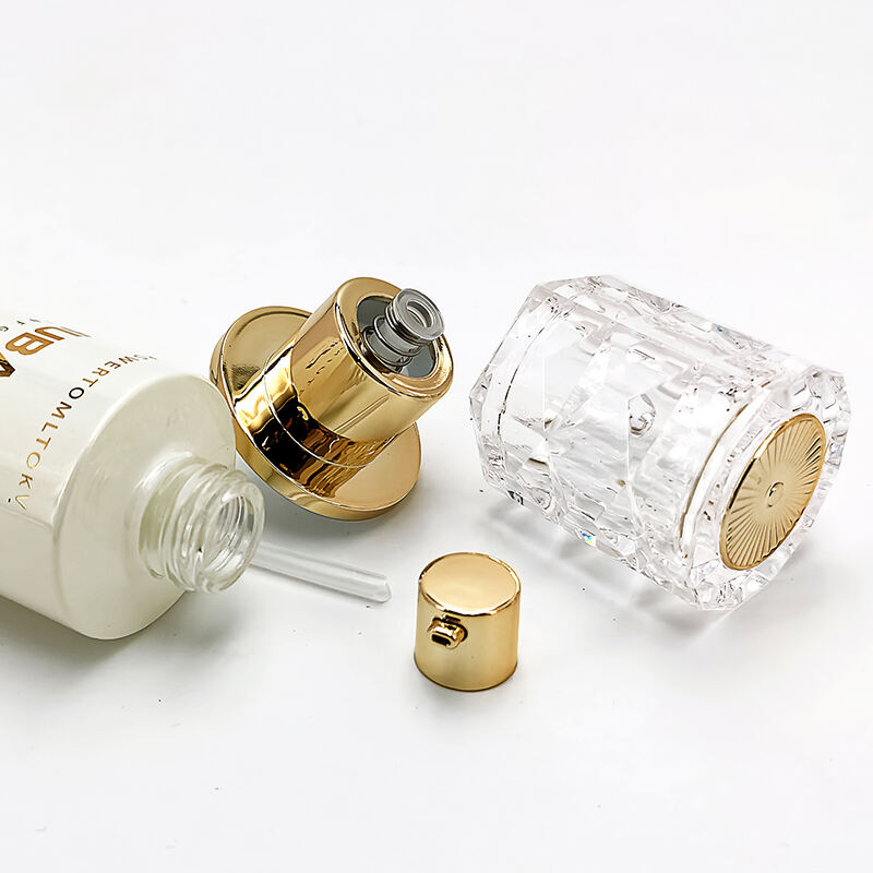 Beliebte einfache Design-Kosmetikglasflasche HY-2428