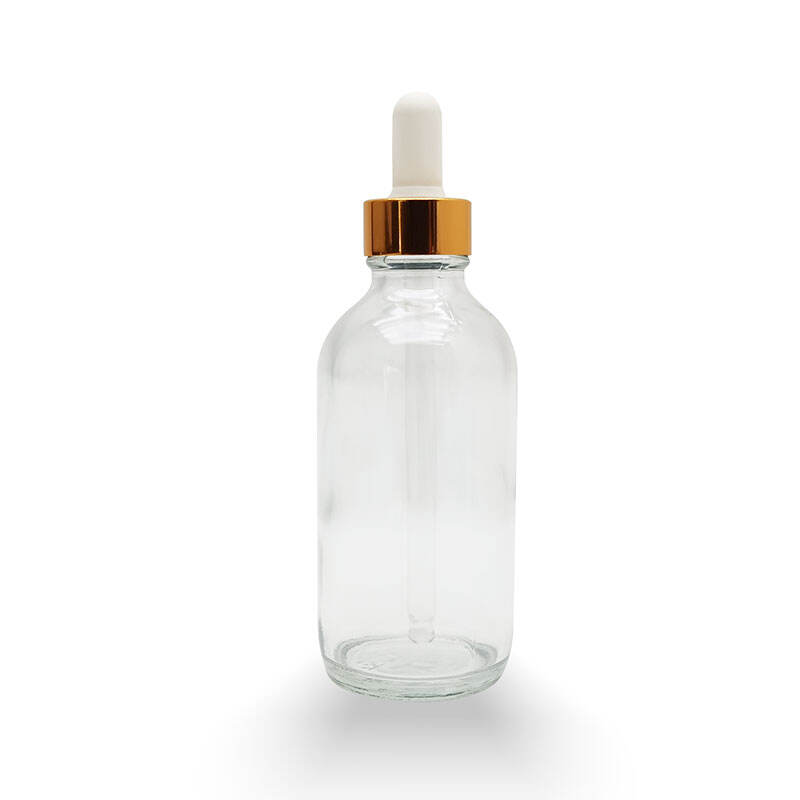 Gummispitze Tropfen 15ml, 30ml, 60ml, 120ml Bernsteinfarben Klarer Essentiellolfüller HY-1803