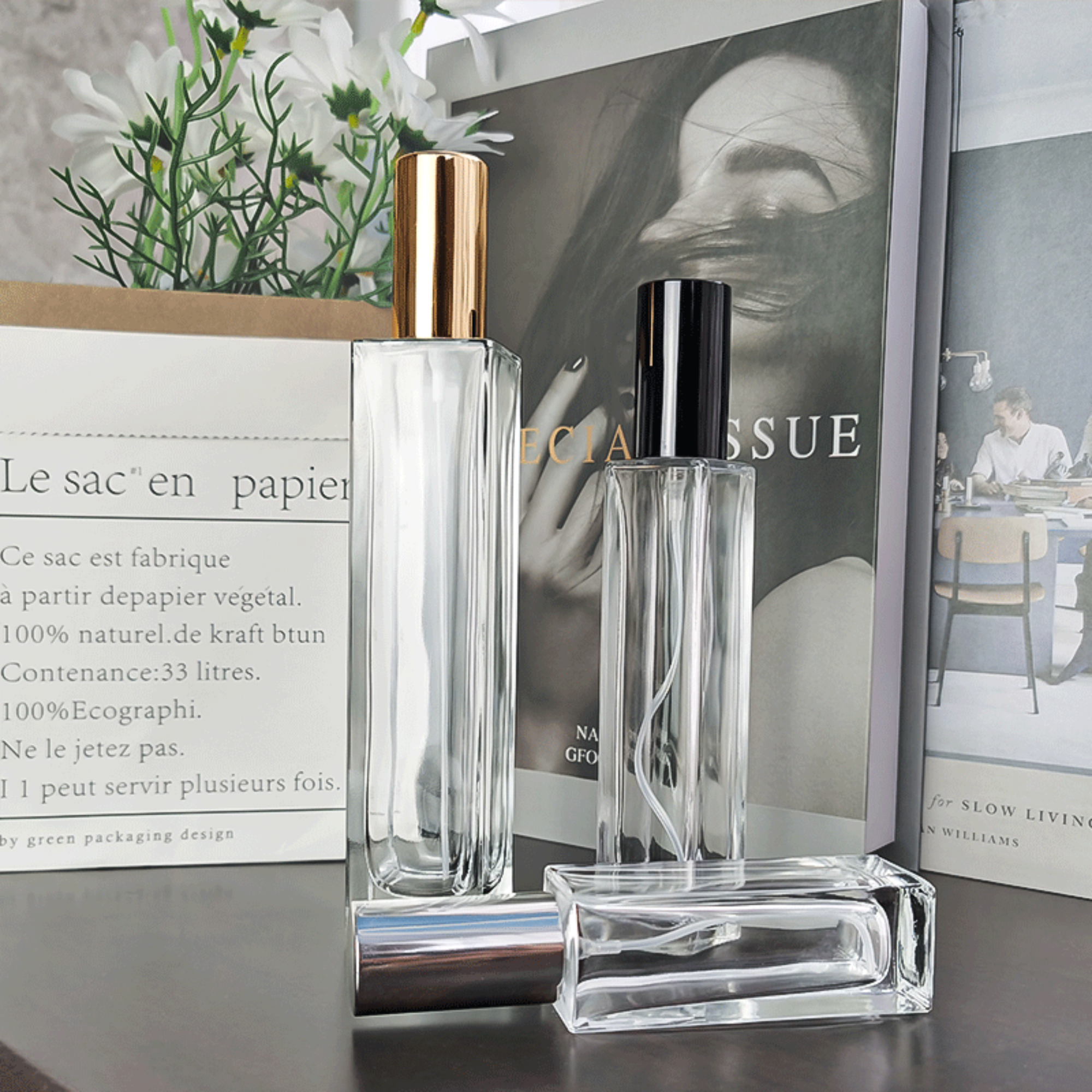 Neues Produkt Leere Nachfüllbare Parfumflasche HY-P323