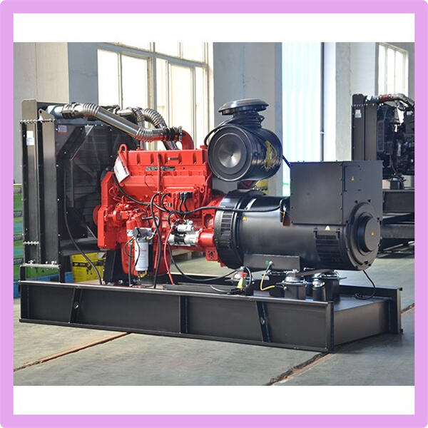 Gebruik maken van een 350kva generator