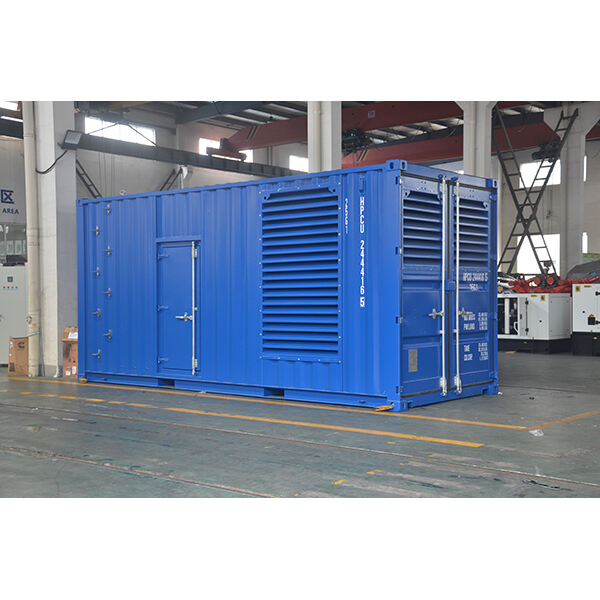 Zuverlässige Energie aus einem containerisierten Generator in Notfallsituationen