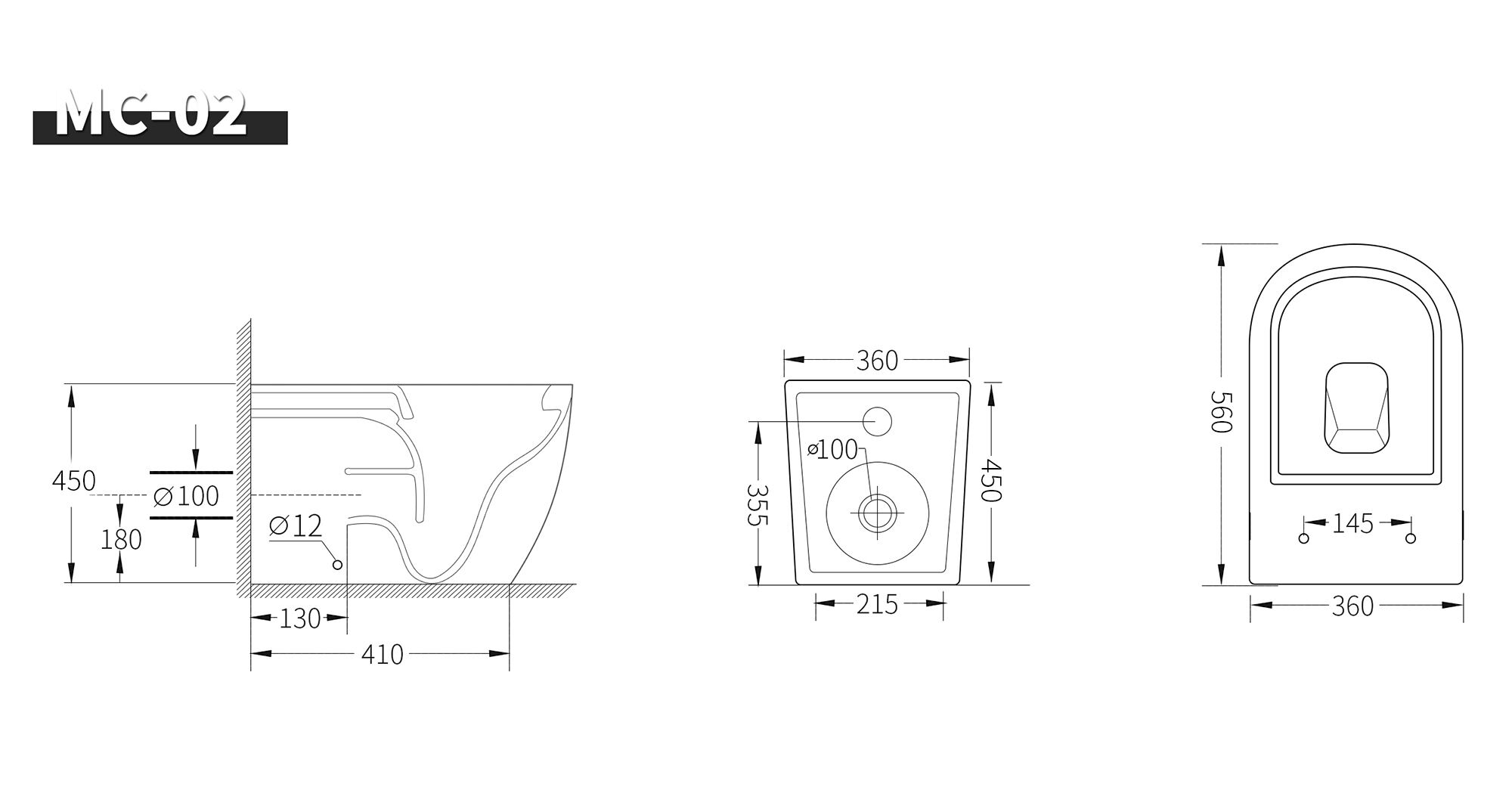 MEEKI MC-02 Watermark Australia Toilet Ceramic China High Quality Piss Australian Wc Toilet Back To Wall Tankless Toilets factory