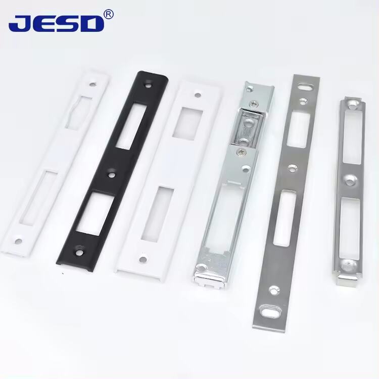 Premium Euro Groove Stainless Steel Door Strike Plate P002 For Aluminium Door Lock