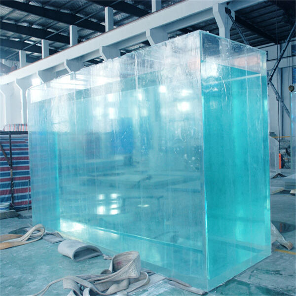 Dive into luxury with a sleek acrylic pool in your backyard