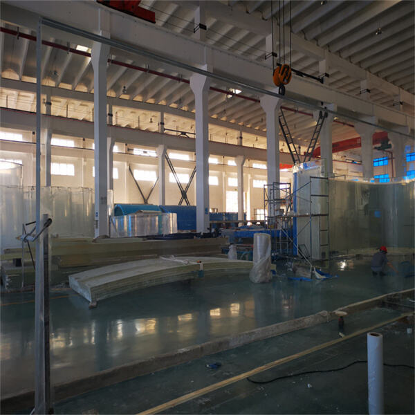Installing an Acrylic Sheet Swimming Pool