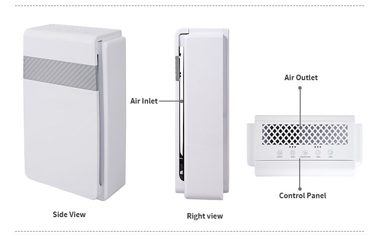 KJ188F-A077  Ionizer H13 Ture Hepa Air Purifier Wholesale factory