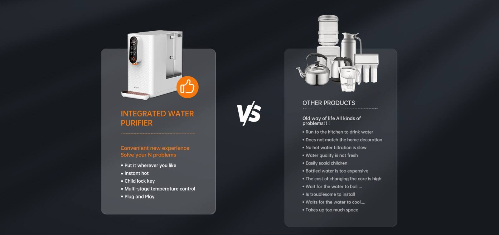 SJ100R-A03 Countertop Reverse Osmosis Water Purifier For Home manufacture