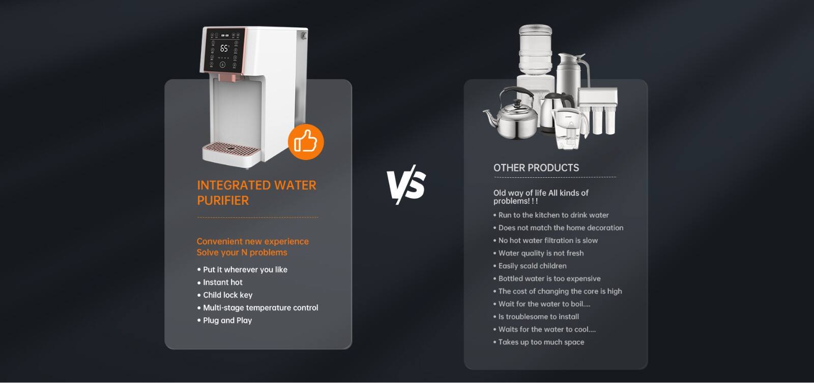 SC-RO2018-03 Desktop Hydrogen Water Purifier Wholesale manufacture