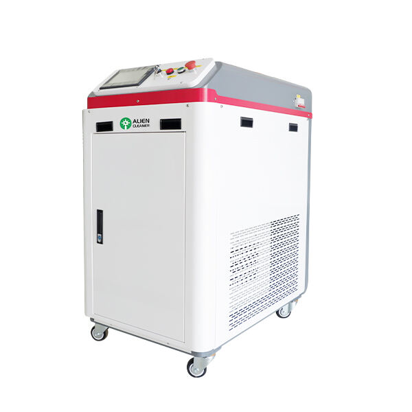 Safety in metal rust removal oxide painting removal laser cleaning machine