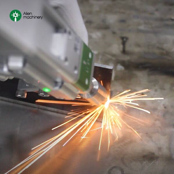 Fatores de segurança para soldagem a laser de metal portátil