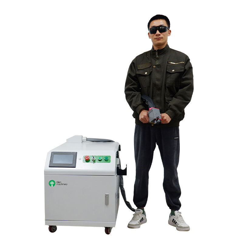 Factory sell pulse laser cleaning rust removal machine 200w 300w
