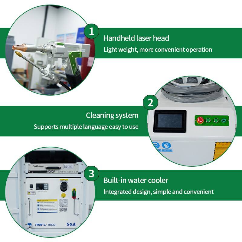 Machine de soudage laser quatre en un (1)