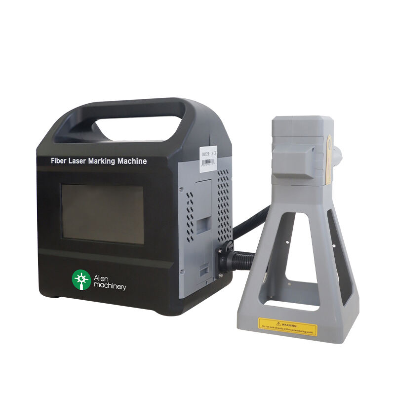 Máquina de marcação a laser portátil suporta marcação off-line de bateria de lítio