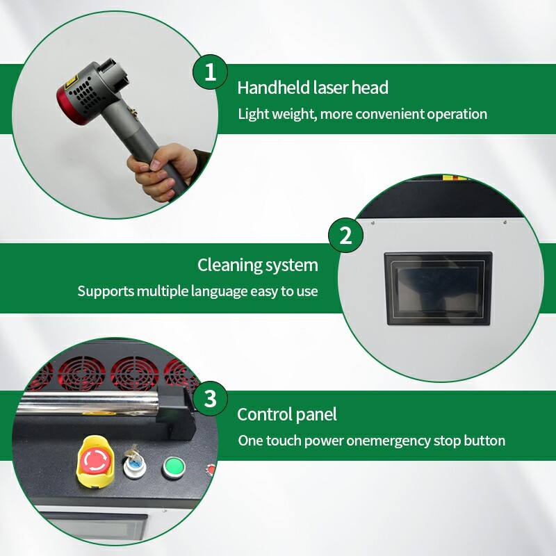 Pulse laser cleaning machine (1)