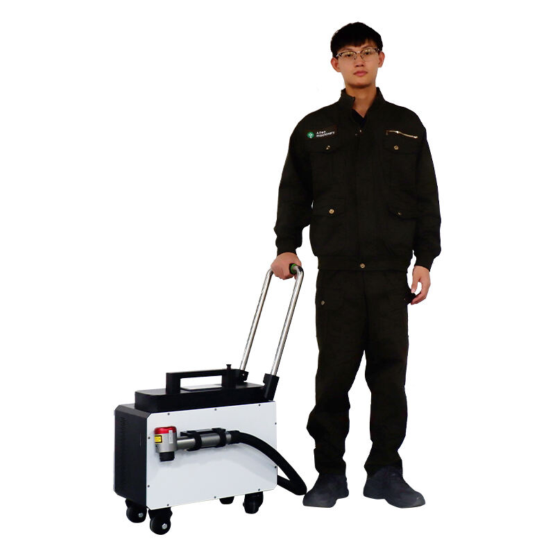 Manufacturer sells pulsed 200w Seagull laser cleaning machine without hurting the substrate