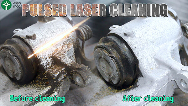 Take you to intuitively experience the cleaning effect of the pulse laser cleaning machine