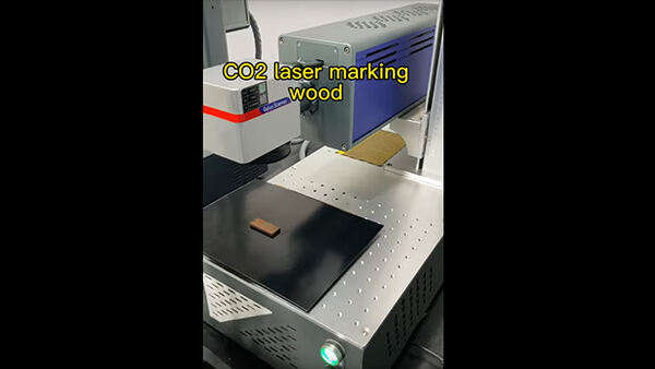 Venda de fábrica mini máquina de marcação a laser CO2 para gravação em madeira # shorts