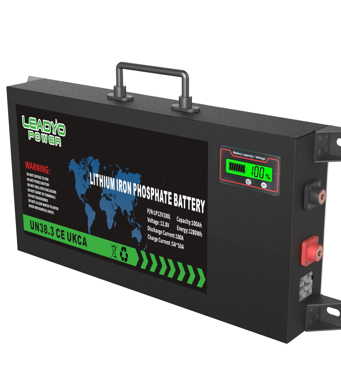 Optimize Energy Storage with Leadyo's Slimline LiFePO4 Batteries