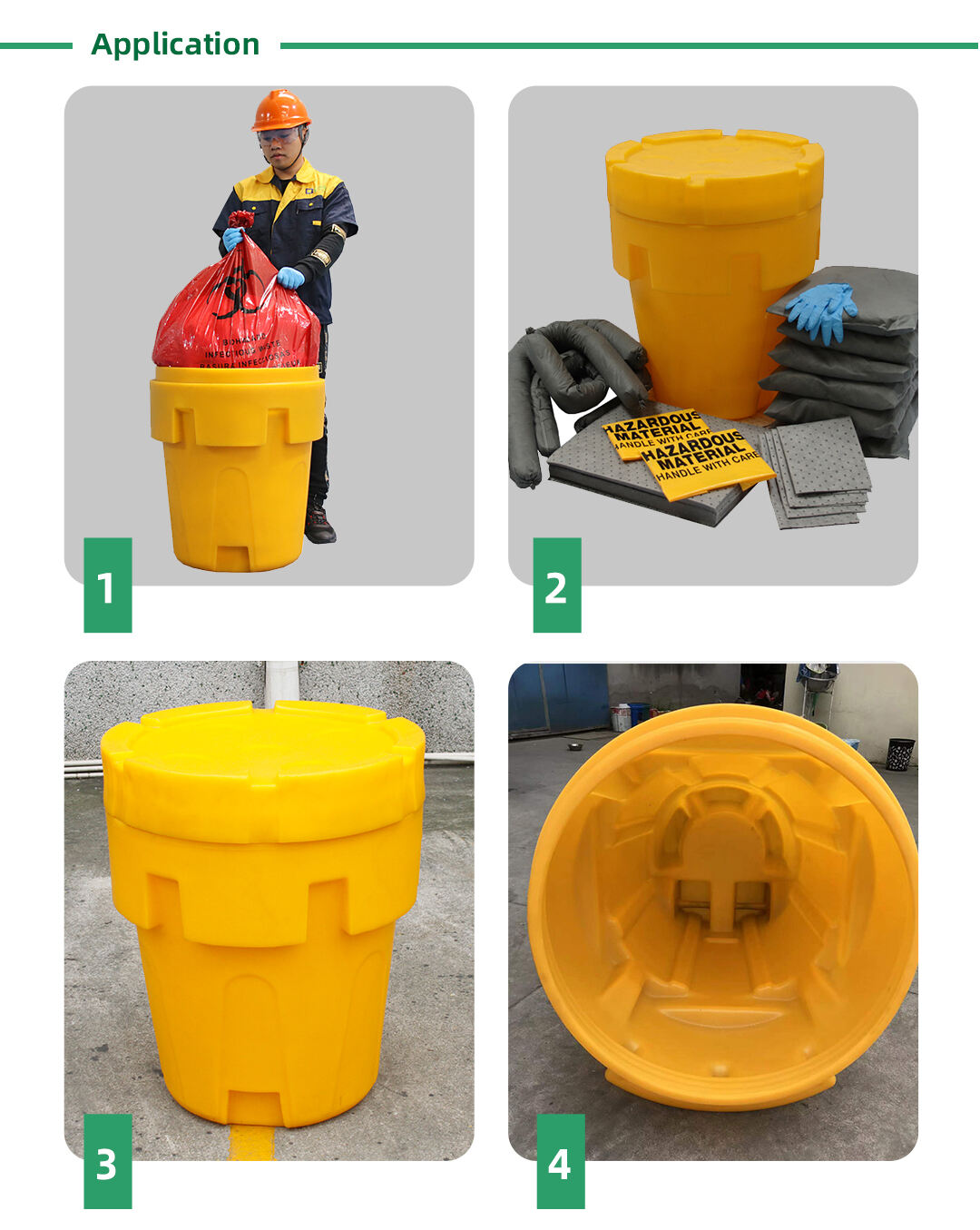 ibc container spill pallet 95 Gallon overpack salvage drum spill cabinet Spill Prevention Kits for chemical industry supplier