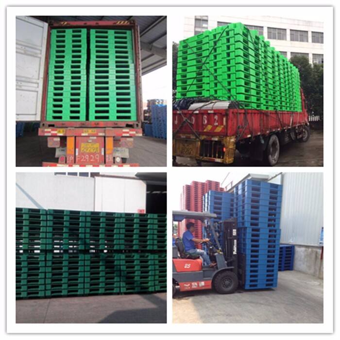 Heavy Duty Stackable Plastic Pallet Food Grade Euro Plastic Pallet