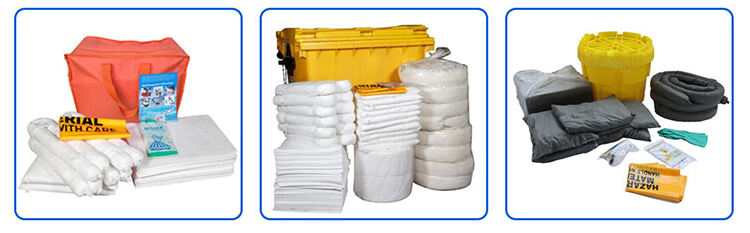 Spill Control Absorbent Mat 30L Oil Spill Kit emergency response kit oil control kits oil absorbent booms manufacture