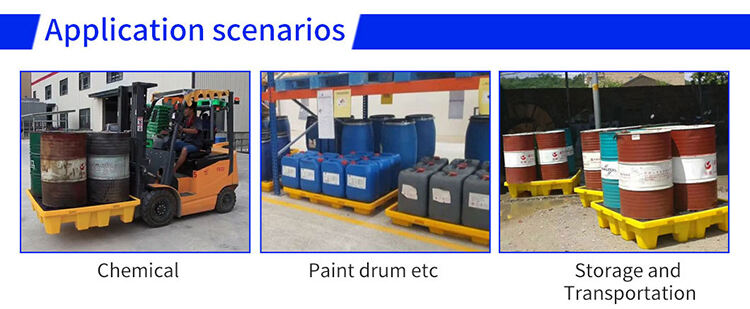 Chemical Oil IBC Polyethylene Spill Containment Pallet Secondary Containment Pallets For Drums details