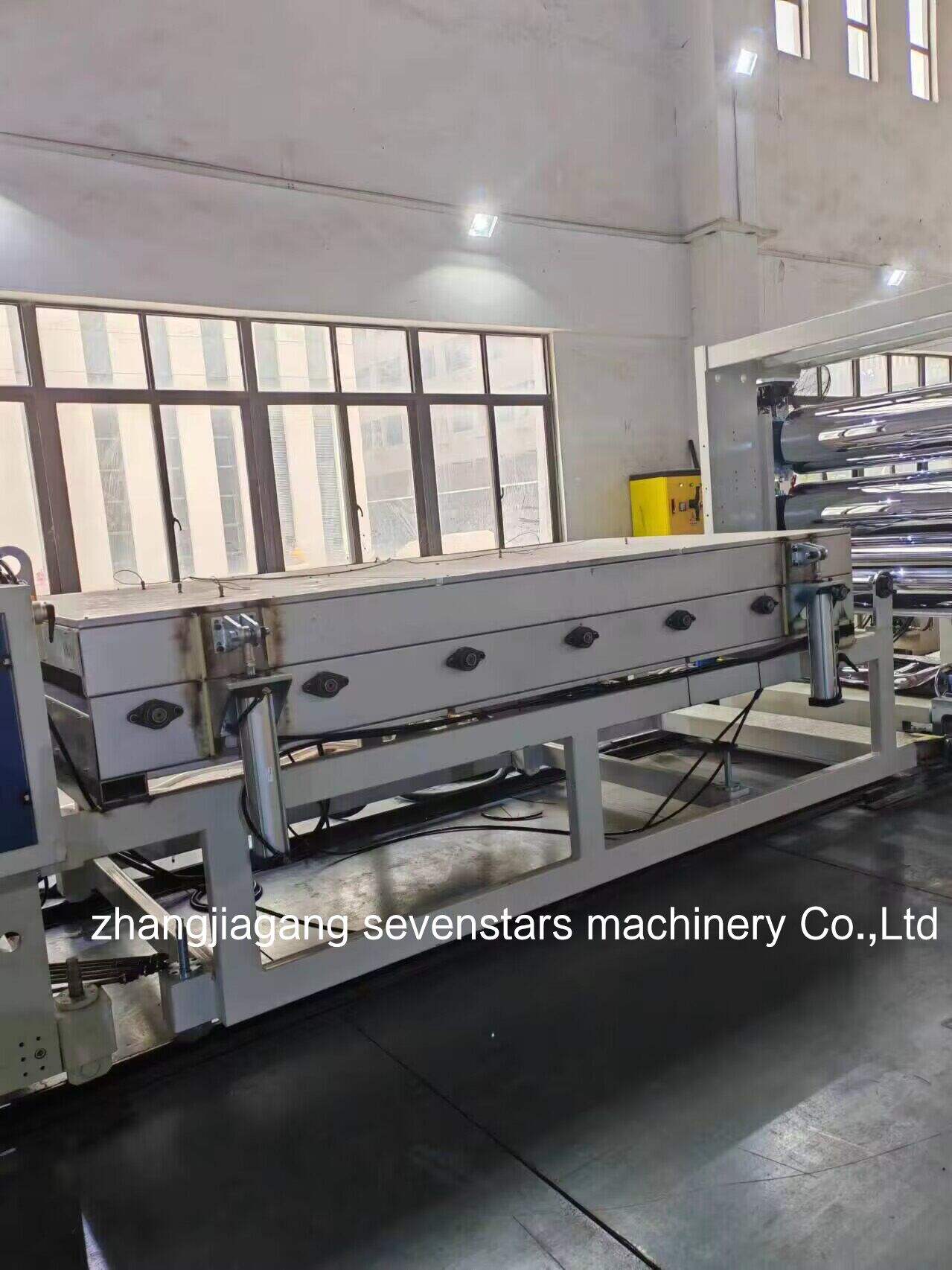 Sevenstars Customized PET Wave RoofingTransparent Panel Roofing Tile extrusion Line wave sheet Making Machine factory