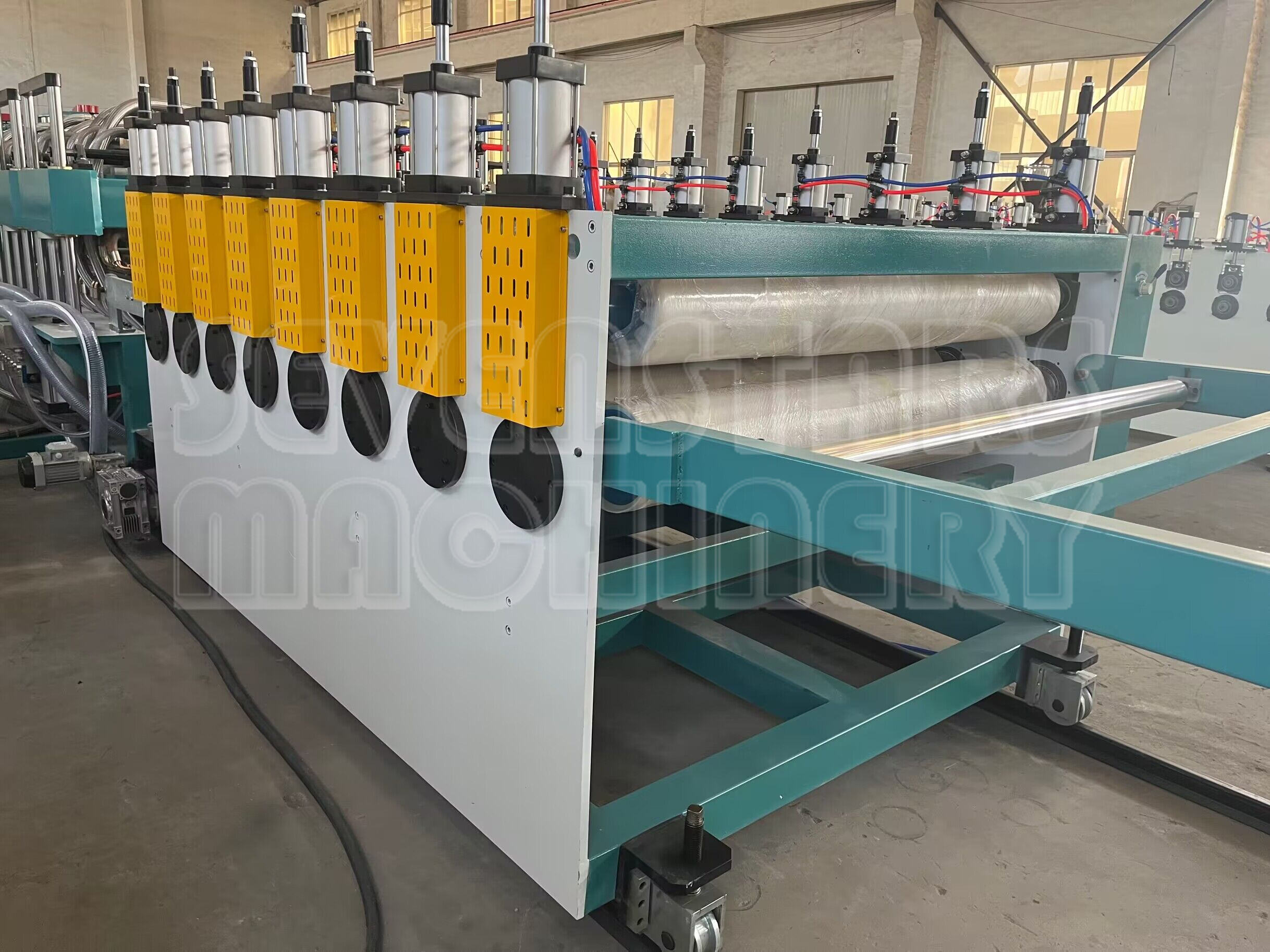 PP Sheet Recycled Building Fireproof Template Construction Hollow Board PP Formwork Template Machine manufacture