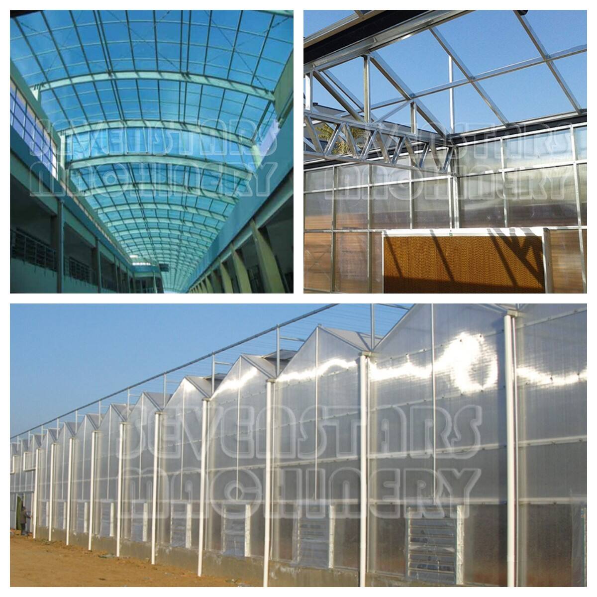 Sevenstars PC Polycarbonate Honeycomb Roof Plastic Corrugated Hollow Sheet Production Line PP PP Corrugated Sheet Machine factory