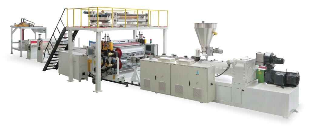 Multi-Layer SPC Flooring Making Machine/LVT Vinyl Plank Floor Production Line for Sale factory
