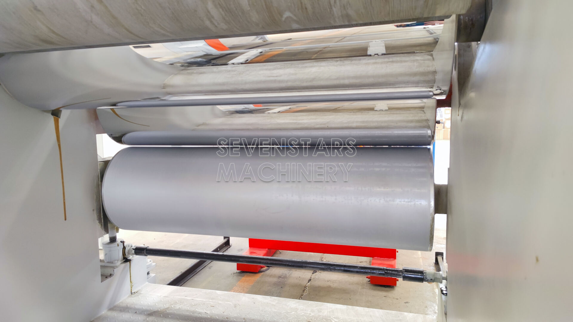 Plastic SPC Flooring Stone Making Machine WPC SPC Floor Extrusion Line 2 Layers SPC Floor Board Production Line factory