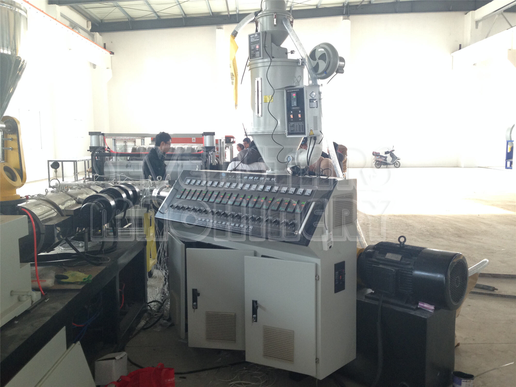 Roof Tile Making Machine PVC ASA Glazed Tile Production Line Plastic Sheet Plant Equipment Machinery manufacture