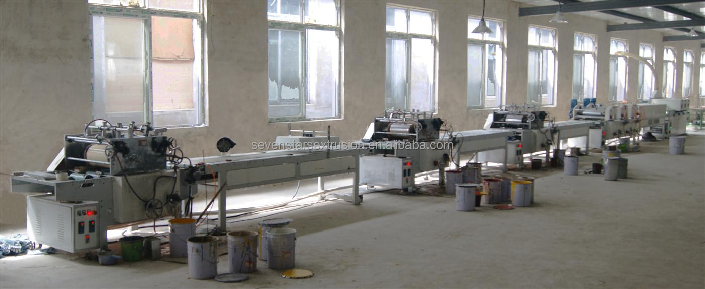 PVC edge banding extrusion machine factory