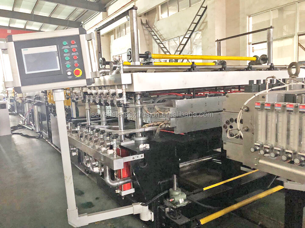 Plastic PP PE PC Corrugated Hollow Sheet Machine line for packing box floor protection Advertising board manufacture
