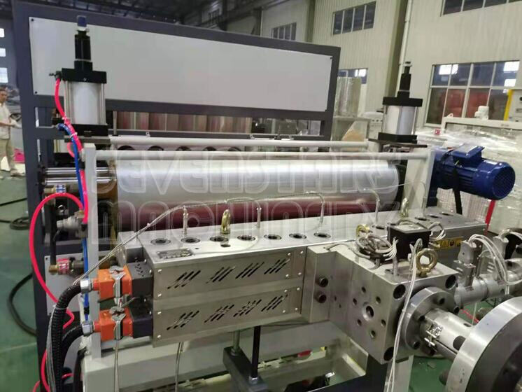 Roof Tile Making Machine PVC ASA Glazed Tile Production Line Plastic Sheet Plant Equipment Machinery details