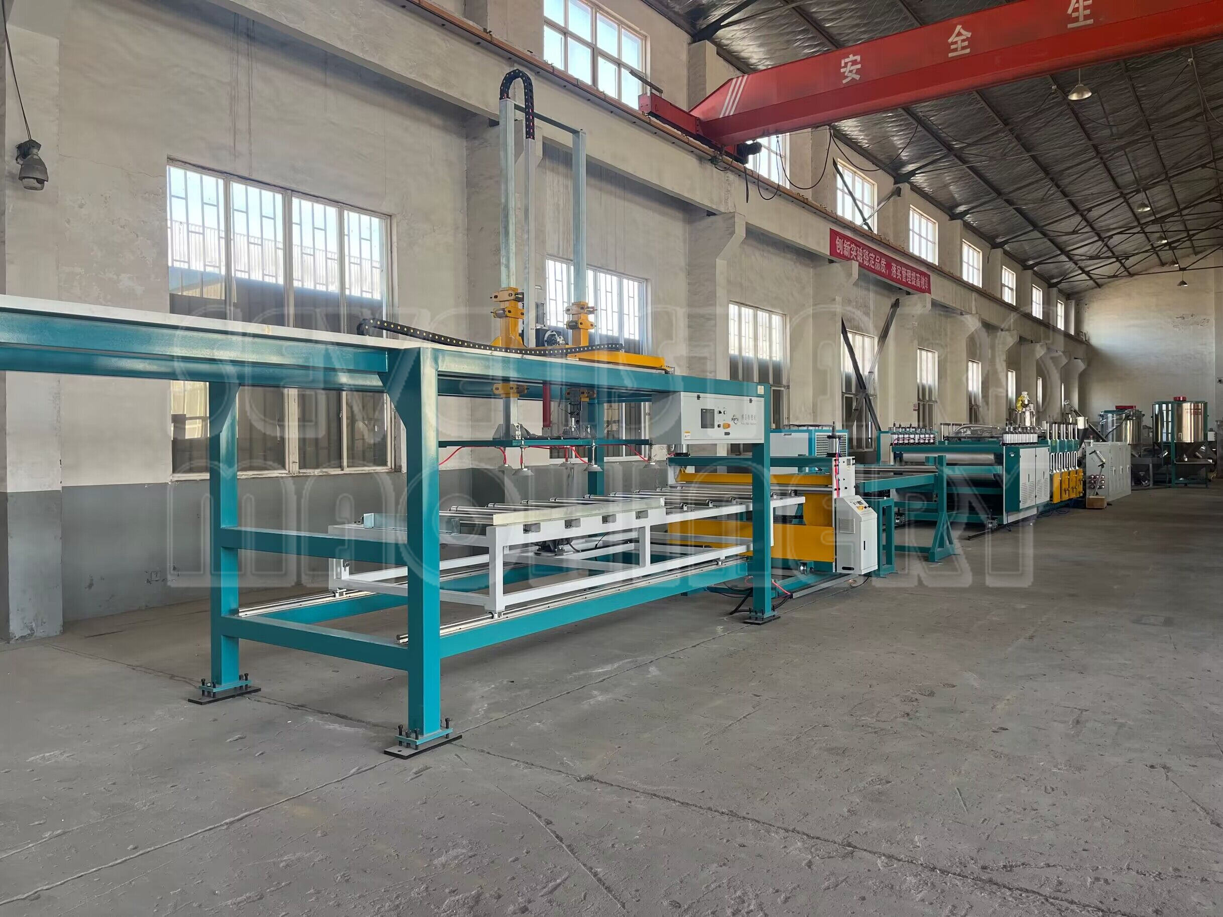PP Sheet Recycled Building Fireproof Template Construction Hollow Board PP Formwork Template Machine manufacture