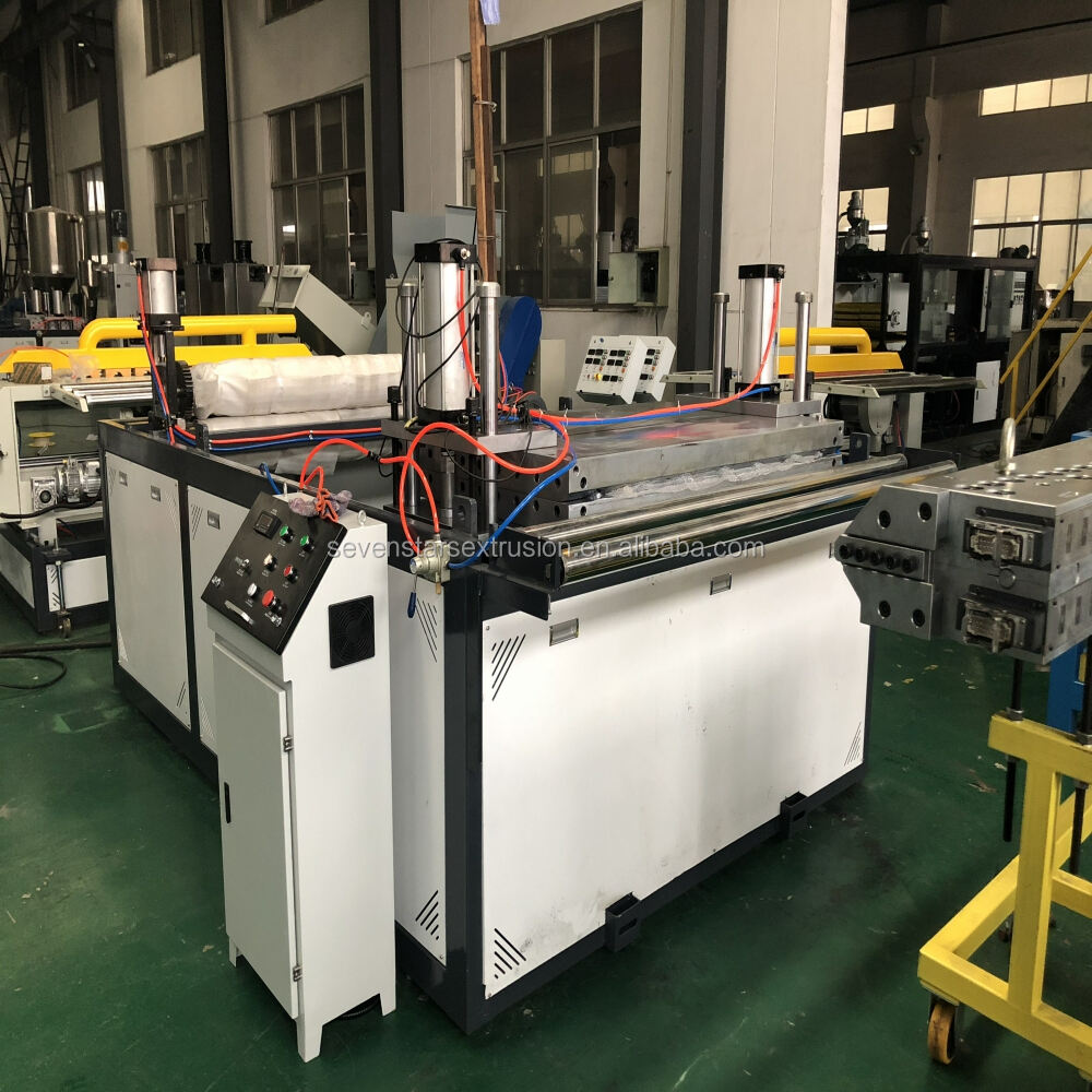 Sevenstars Roof Tile Making Machine PVC ASA Glazed Tile Production Line Plastic Sheet Plant Equipment Machinery manufacture