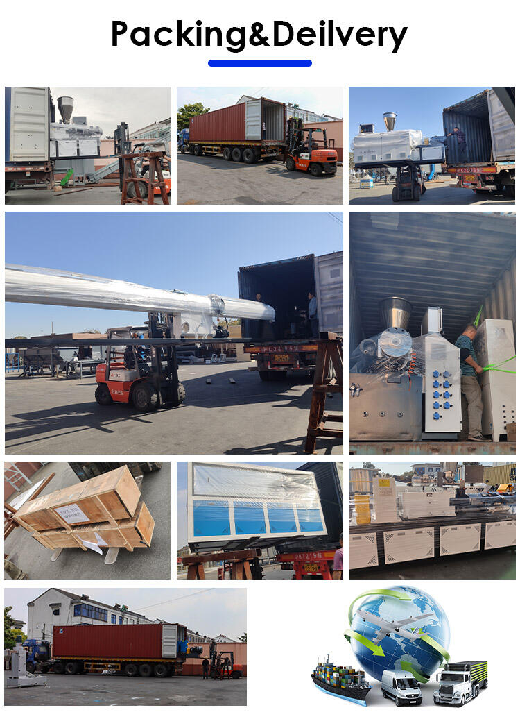 product spc pvc wpc stone floor board making machine marble sheet decorating panel extrusion production line with surface treatment-20