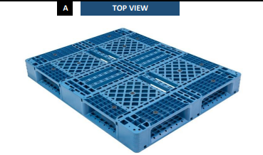 hot cheap prices heavy duty plastic pallet for 1010 1210 1311 plastic pallet supplier