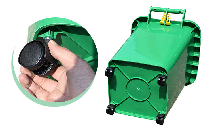Innovative stackable bio medical pedal 50L plastic garbage waste bins used for hospital factory