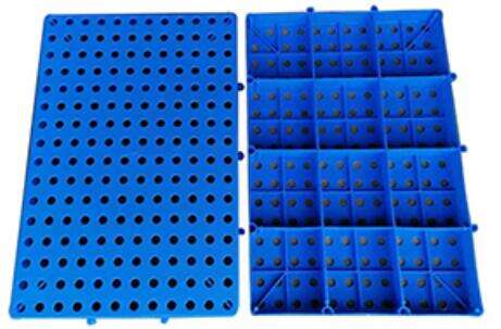 Grid face moisture proof plastic pallet flat top pallet details