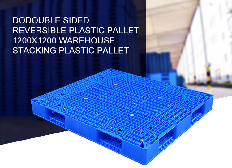 Heavy duty large blue 4 way HDPE custom euro cheap plastic pallet for sale details