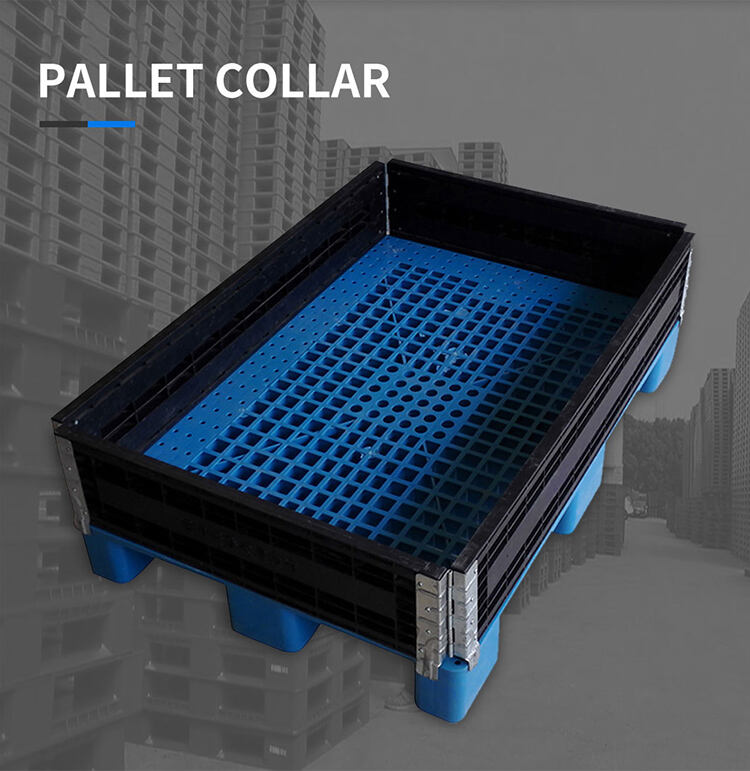 Customized Size Durable Stackable Plastic Pallet Collar supplier