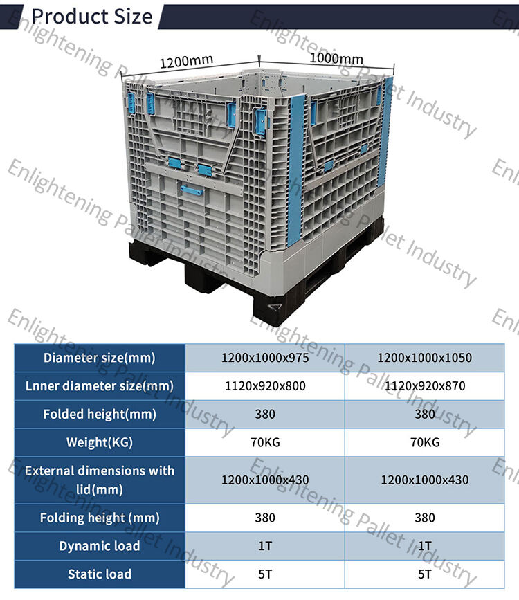 heavy duty large hdpe industrial logistic transportation warehouse storage foldable collapsed plastic pallet with wheels supplier