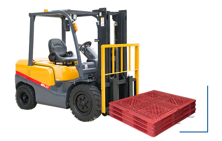 1500x1300x150 mm Cheap high quality four way entry steel reinforced hdpe standard size stackable double faced plastic pallet supplier