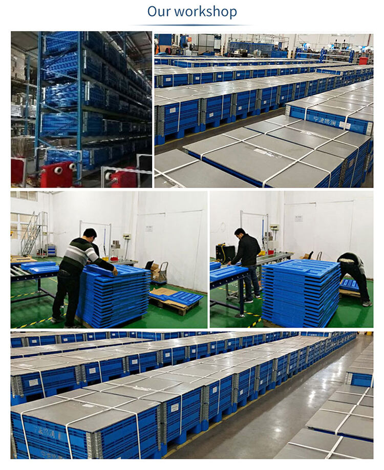 Customized Size Durable Stackable Plastic Pallet Collar details