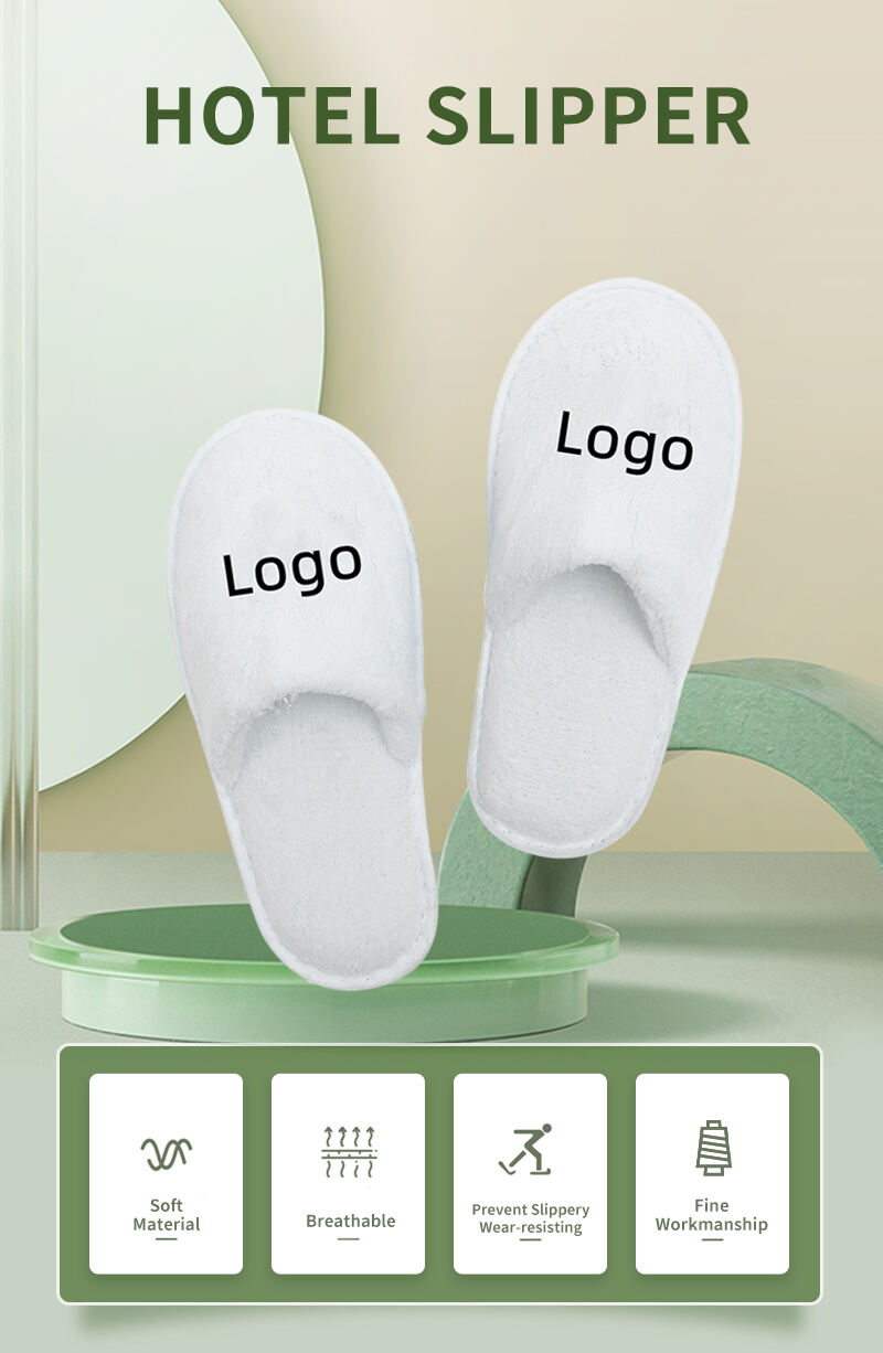 Terry Cloth Waffle Open Toe Spa Hotel Disposable Slippers  supplier