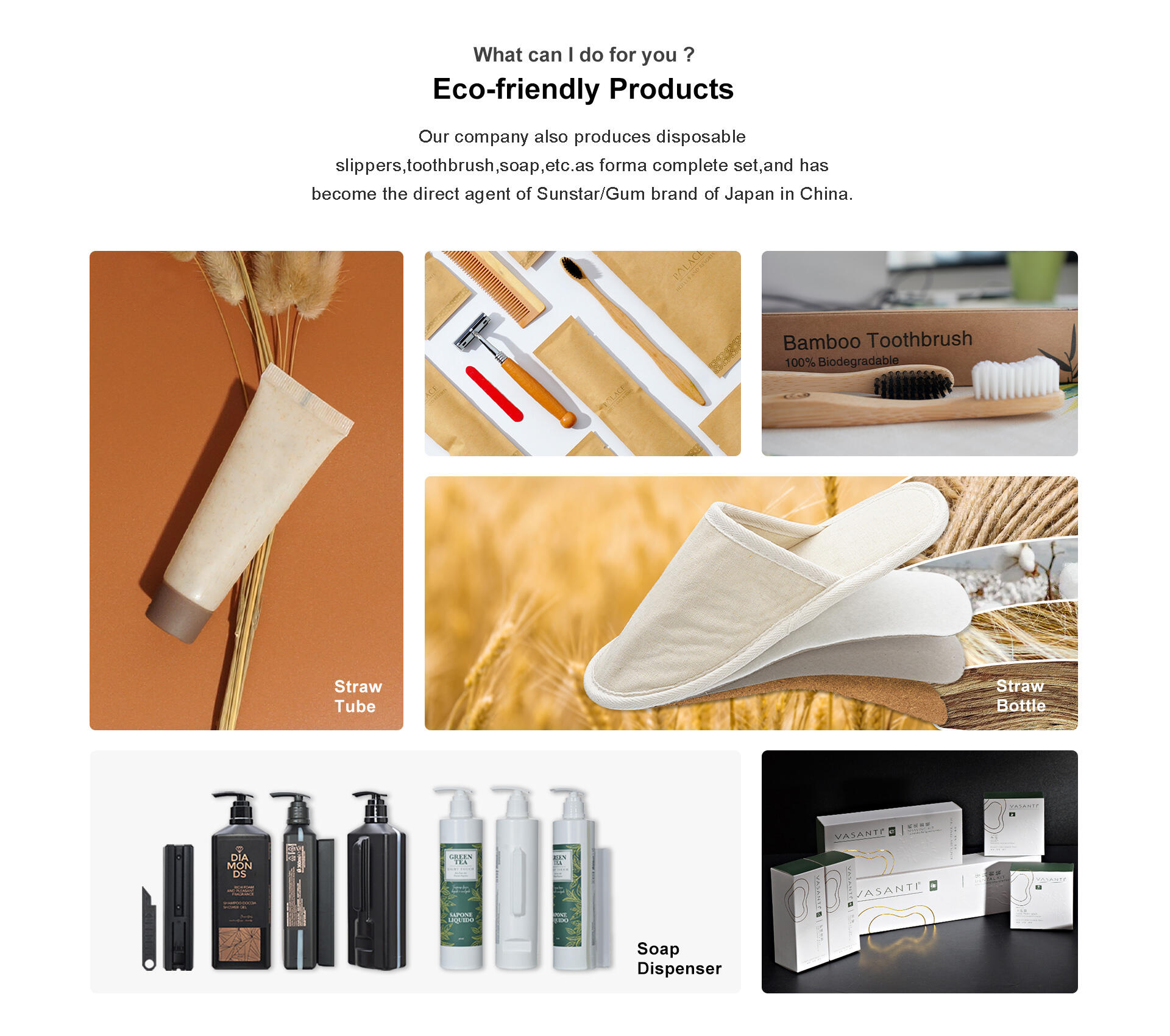 Custom Personalized Eco Friendly Wheat Straw Hotel Comb supplier