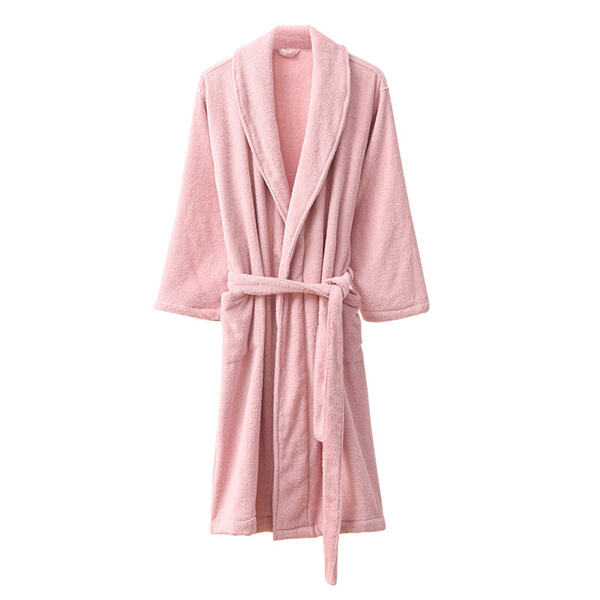 Safety in Cotton Terry Bathrobe